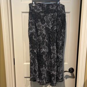 Elegant Black and Gray Women's Skirt